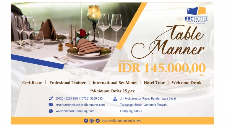 Table Manner Package