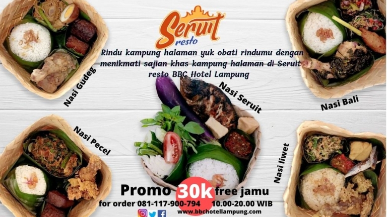 Back to Kampoeng, Makanan khas daerah 